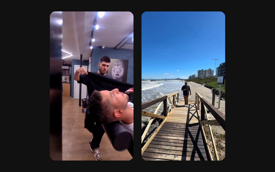 Vídeos de anúncio da BG Bagual Barbearia